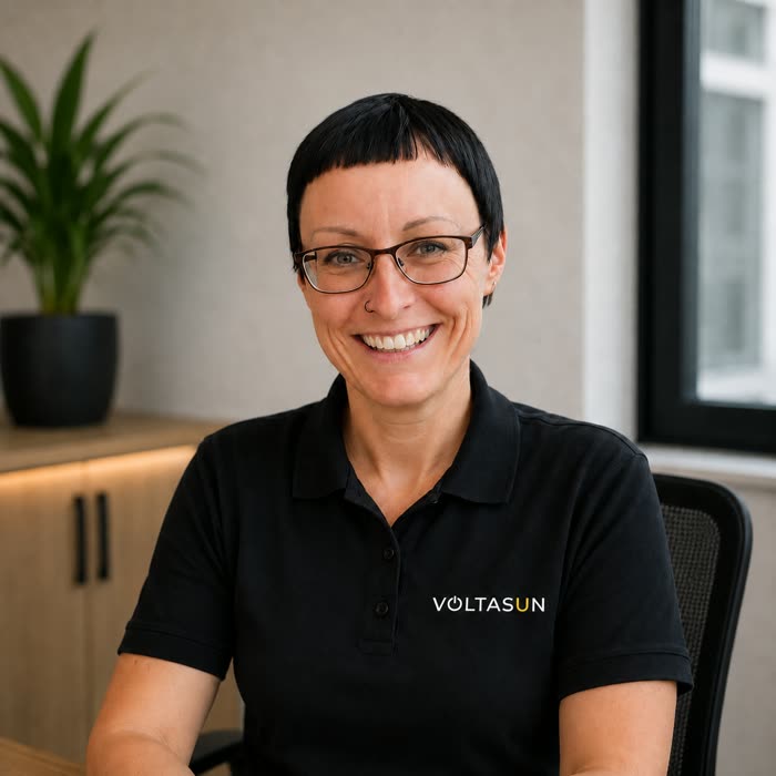 Diana Woll, Vertrieb bei Voltasun GmbH
